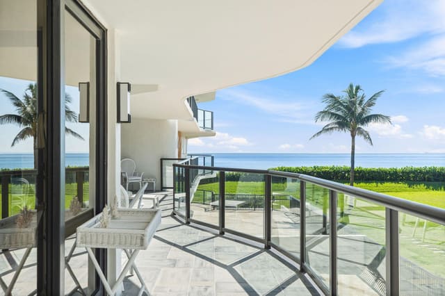 3440 S Ocean Boulevard 201n, sold in Halcyon Of Palm Beach, Palm Beach, FL
