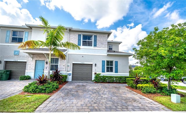 750 SE 16th Court, sold in Cedar At Keys Gate, Homestead, FL