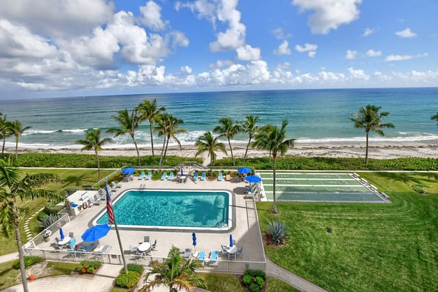 3101 S Ocean Boulevard 514, sold in Penthouse Towers Condo, Highland Beach, FL