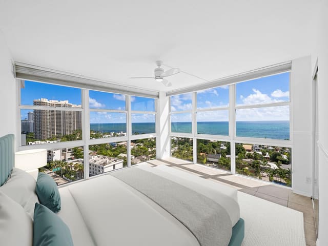 2841 N Ocean Boulevard 1710, sold in Vantage View Condo, Fort Lauderdale, FL