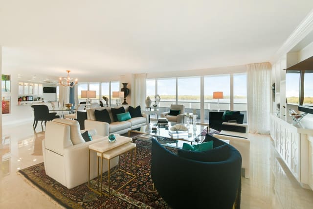 100 Lakeshore Drive 351, sold in Old Port Cove Lake Point Tower Condo, North Palm Beach, FL