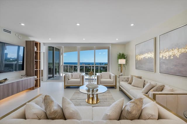 3100 N Ocean Boulevard 704, sold in L'Hermitage, Fort Lauderdale, FL