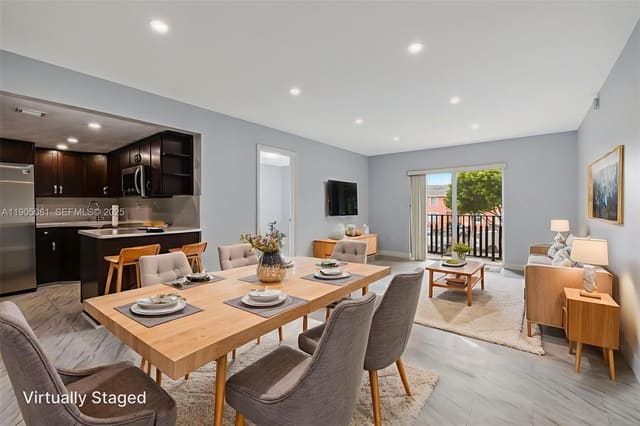 4705 NW 7th Street 201-7, sold in Sunset Villas No 3 Condo, Miami, FL
