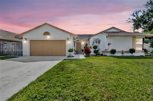 10640 NW 32nd Street, sold in Welleby S W Quadrant, Sunrise, FL