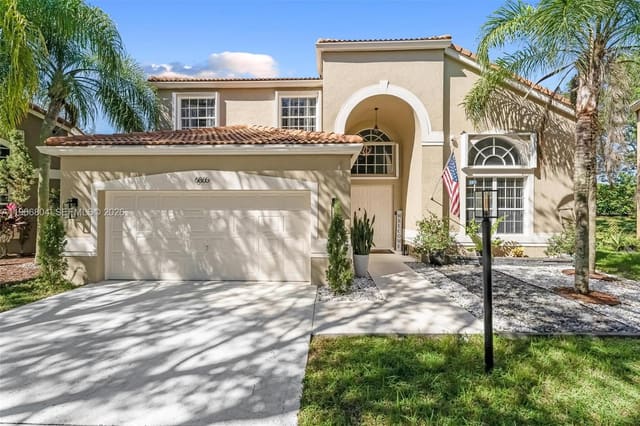6865 NW 81st Court, sold in Mayfair At Parkland, Parkland, FL