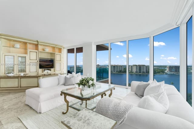 300 S Pointe Drive 1603, sold in Portofino Tower Condo, Miami Beach, FL
