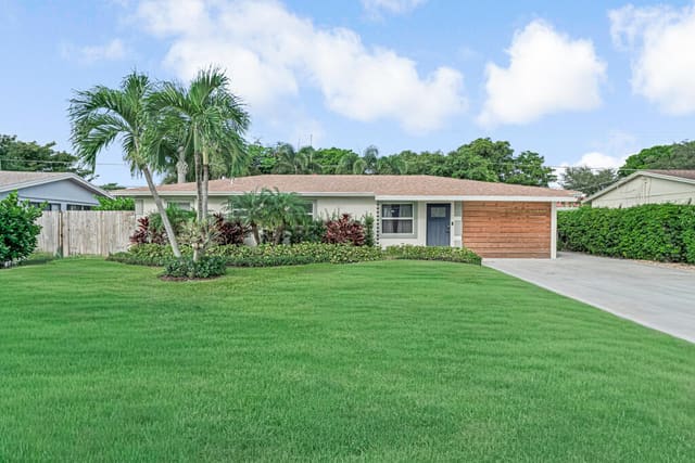 6705 Massachusetts Drive, sold in Floral Park Lantana, Lake Worth, FL