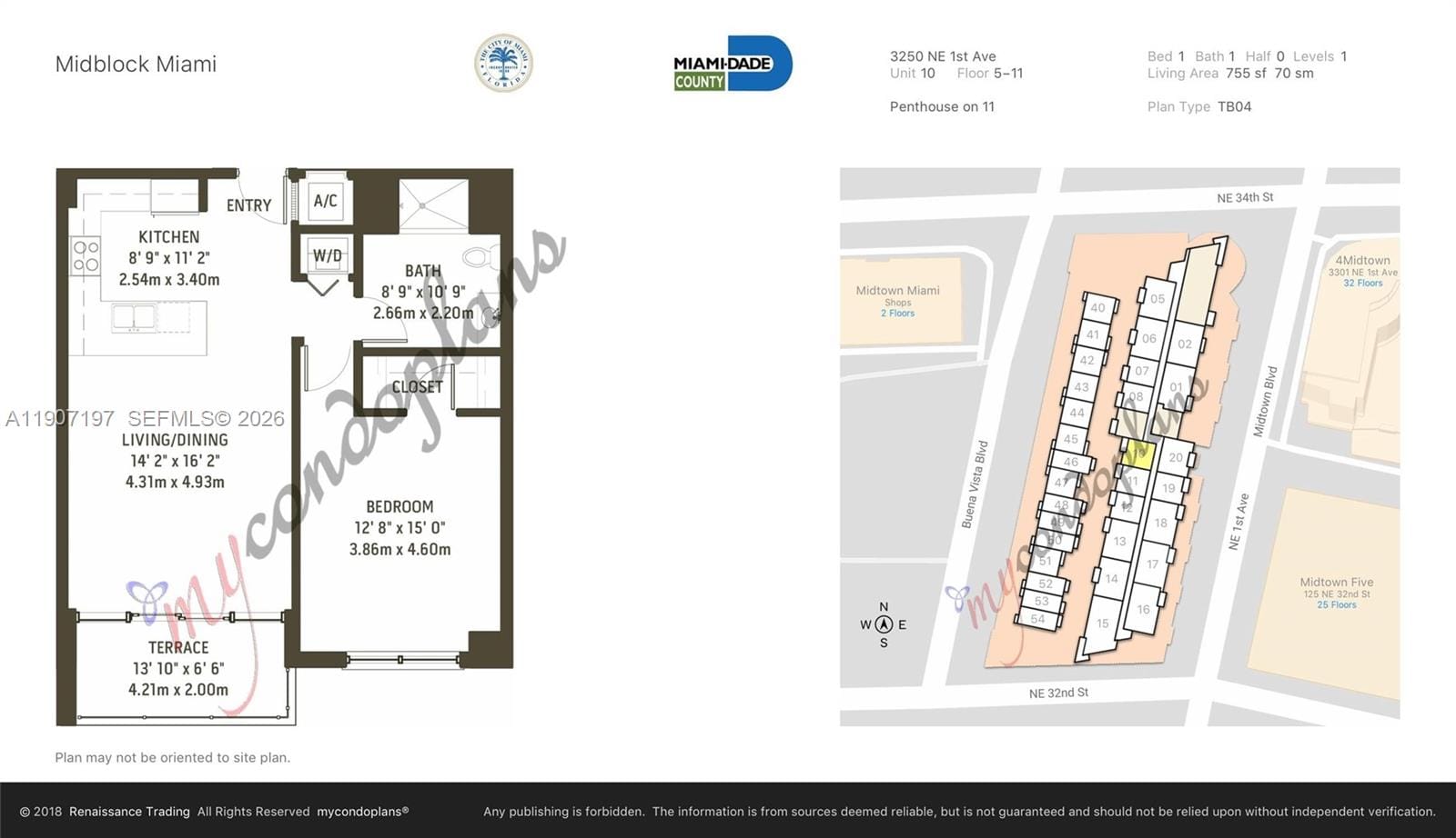 3250 NE 1st Avenue 910, Miami, FL 33137 photo 25