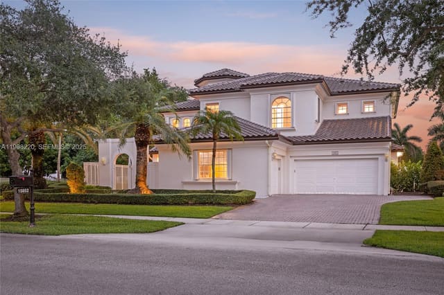 15852 SW 15th Street, sold in Highland Ranch Estates, Davie, FL