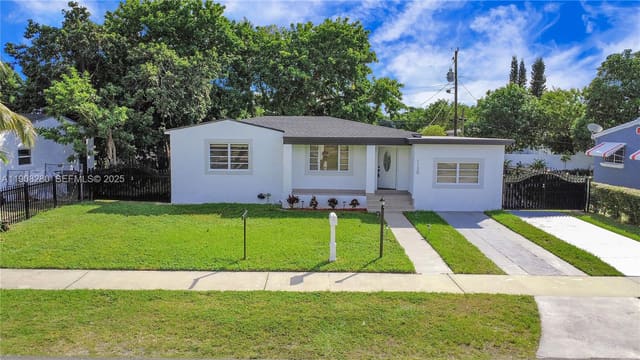 1130 NW 91st Street, sold in Cravero Lake Shore Estate, Miami, FL