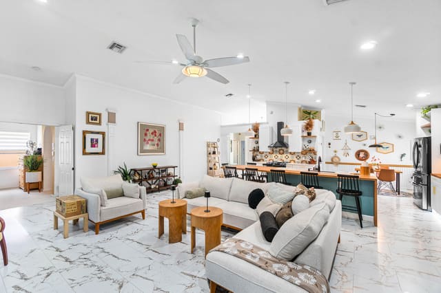 6805 Sun River Road, sold in Lakeridge Greens At Pipers Glen, Boynton Beach, FL
