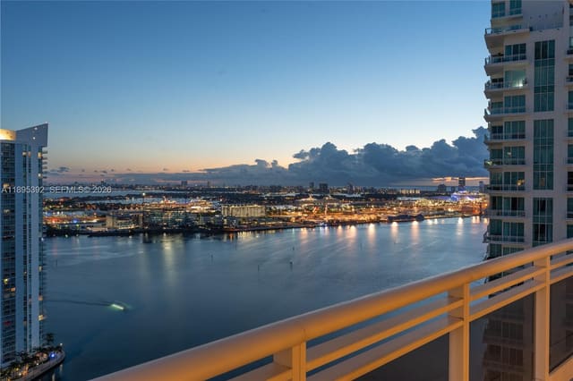 901 Brickell Key Boulevard 3607, sold in Carbonell Condo, Miami, FL