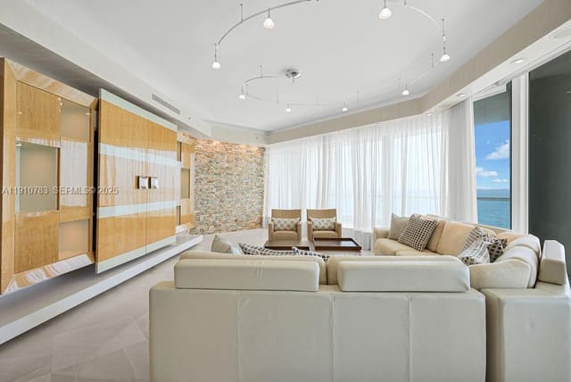16047 Collins Avenue 1104, sold in Turnberry Ocean Colony, Sunny Isles Beach, FL