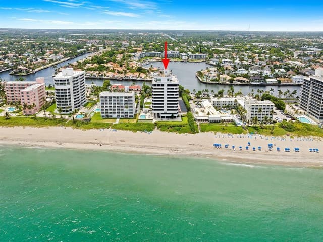 2901 S Ocean Boulevard 803, sold in Highlands Place, Highland Beach, FL