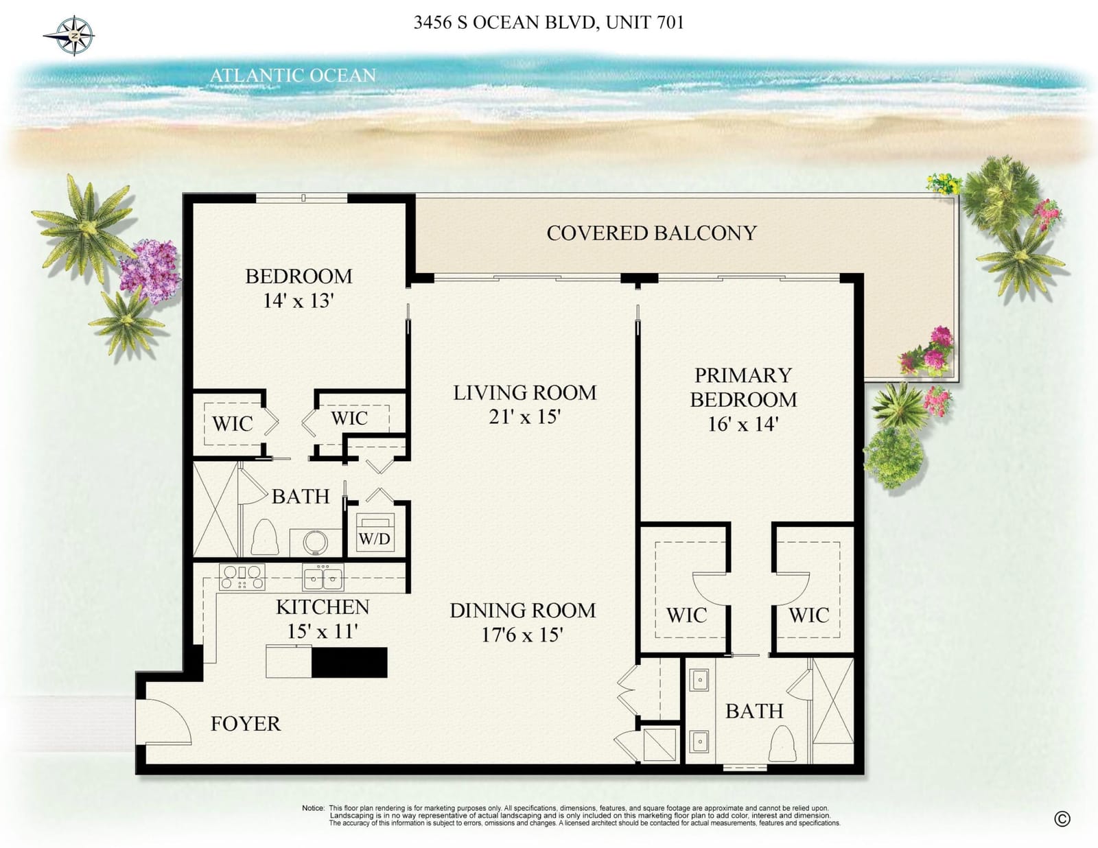3456 S Ocean Boulevard 701, Palm Beach, FL 33480 photo 20