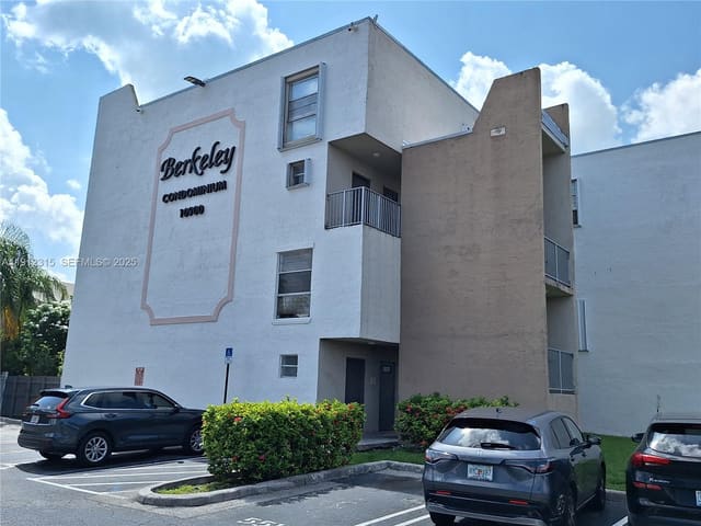 10900 SW 104th Street 121, sold in The Berkeley Condo, Miami, FL