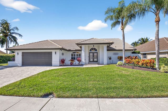 6707 Blue Bay Circle, sold in Lakeview Estates Ph 1, Lake Worth, FL