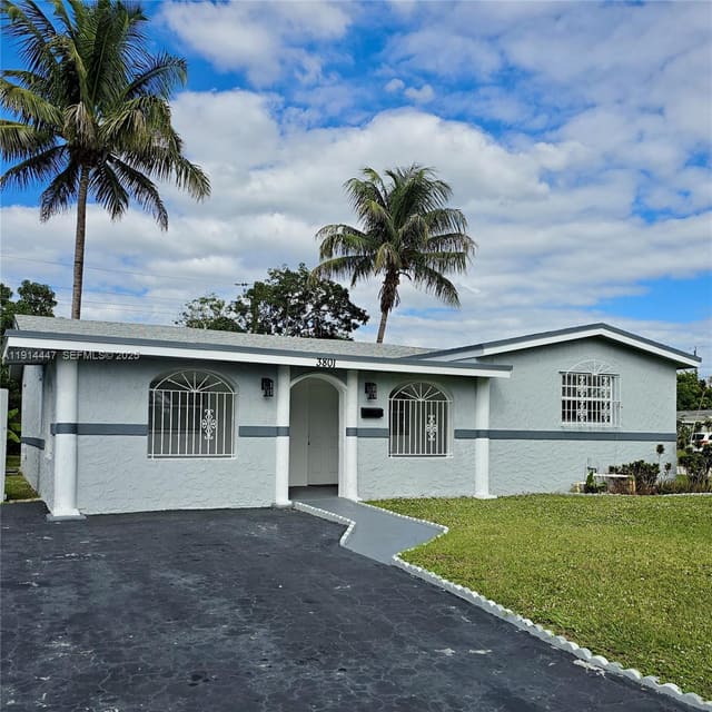 3801 NW 8th Court, sold in Plaza Estates, Lauderhill, FL
