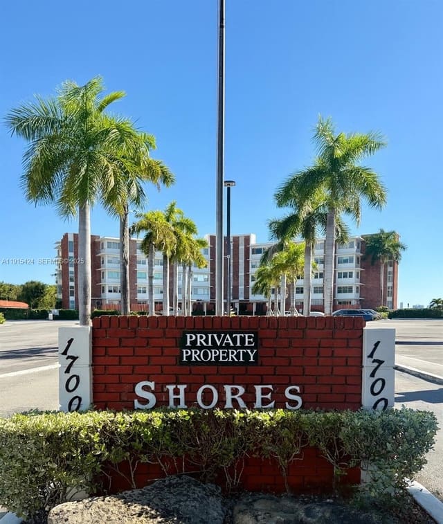 1700 NE 105th Street 412, sold in The Shores Condo, Miami Shores, FL