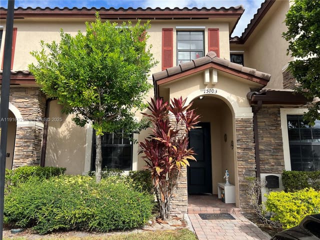 15103 SW 113th Terrace 15103, sold in Garden Estates At The Ham, Miami, FL