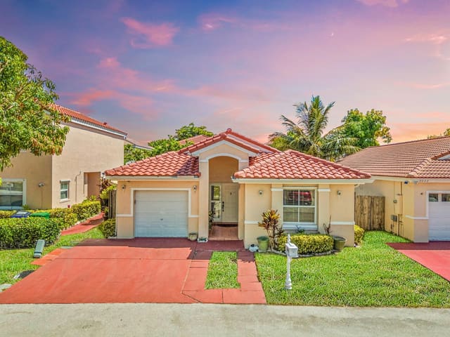3070 Martello Drive, sold in Coral Bay Rep Sec One, Margate, FL