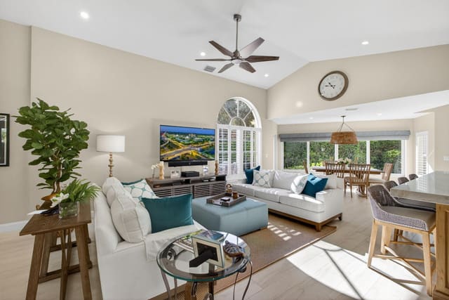 3880 Shearwater Drive, sold in Shearwater At Jonathans Landing, Jupiter, FL