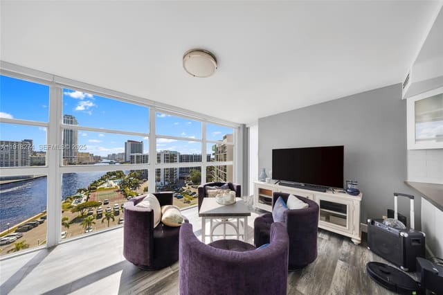 400 Leslie Drive 1014, sold in Towers Of Oceanview East, Hallandale Beach, FL
