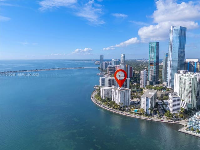 1420 Brickell Bay Drive 608B, sold in Bayshore Place Condo, Miami, FL