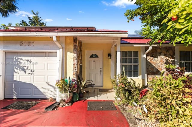 8107 SW 19th Street, sold in Burnham Woods, North Lauderdale, FL