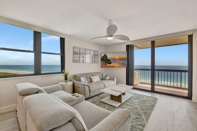 3100 N Highway A1a 1102, sold in Sands On The Ocean Section 1 Condominium, Fort Pierce, FL