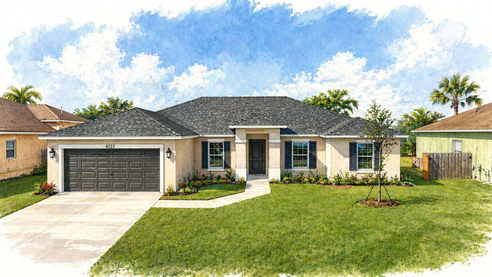 4122 SW Baird Street, Port St. Lucie, FL 34953, Port St Lucie