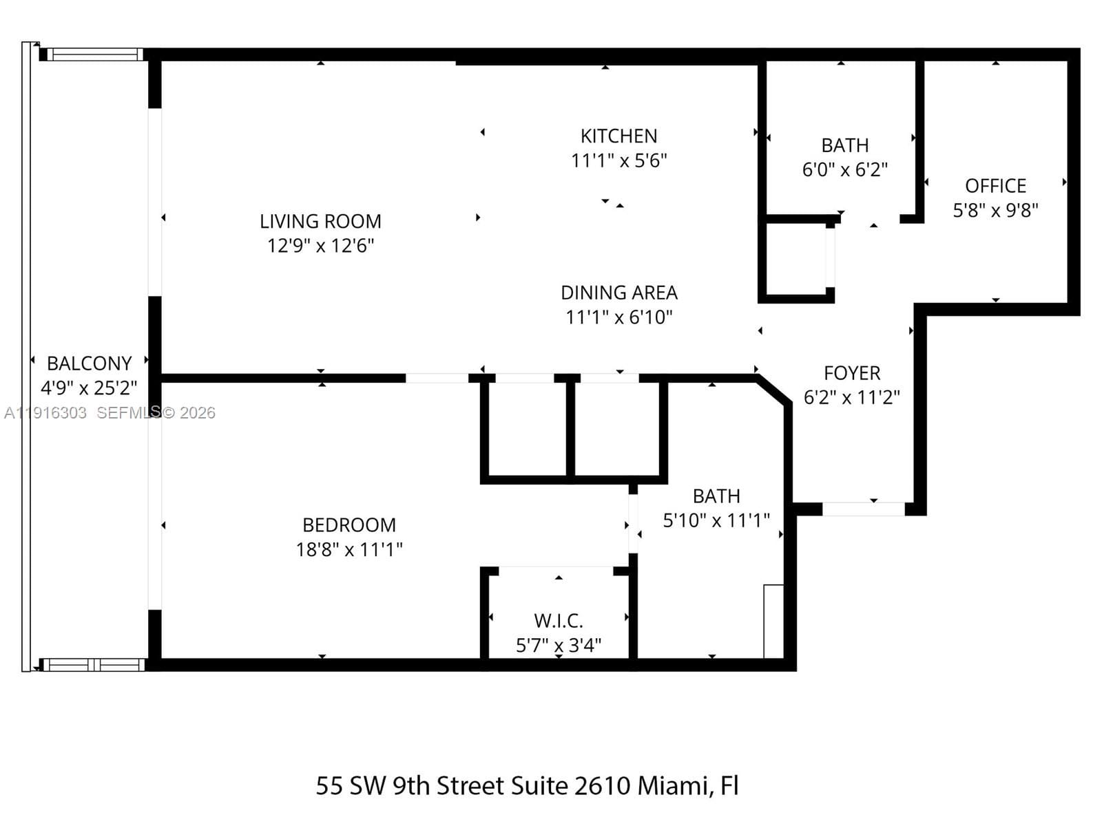 55 SW 9th Street 2610, Miami, FL 33130 photo 21