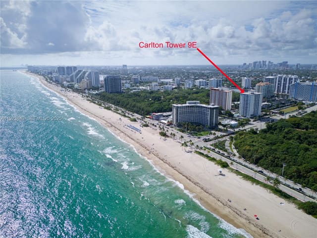 3000 E Sunrise Boulevard 9E, sold in Carlton Tower Condo, Fort Lauderdale, FL