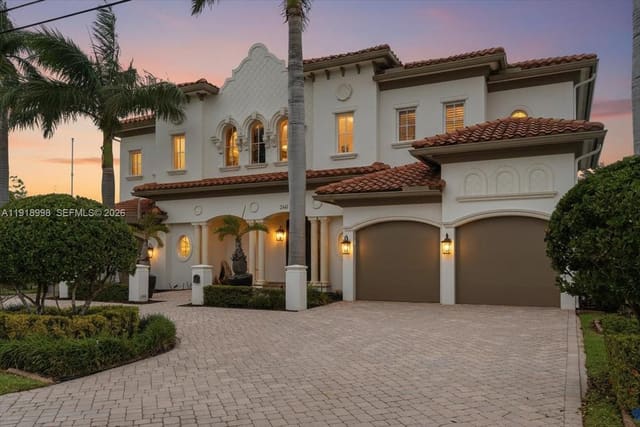 2641 NE 6th Street, sold in Harbor Village Sec, Pompano Beach, FL