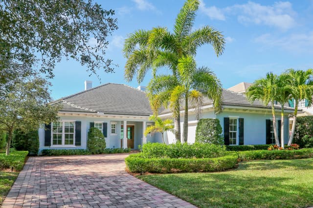 205 Coconut Creek Court, sold in Palm Island Plantation Prd Plat 5, Indian River Shores, FL