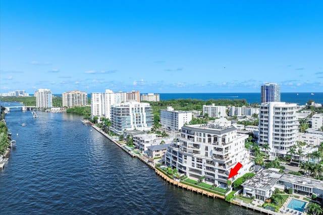 615 Bayshore Drive 106, sold in La Cascade Condo, Fort Lauderdale, FL