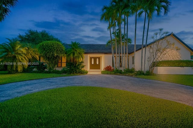 7860 SW 173rd Terrace, sold in Charlotte Estates, Palmetto Bay, FL
