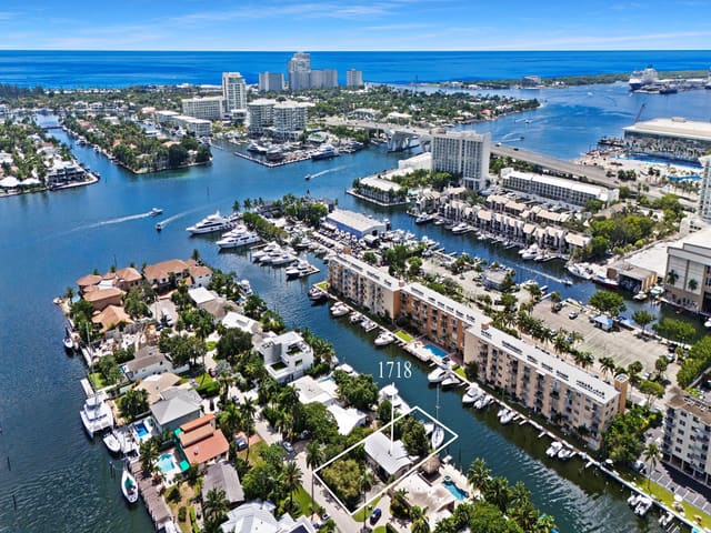 1718 SE 14th Street, sold in Lauderdale Harbors Sectio, Fort Lauderdale, FL