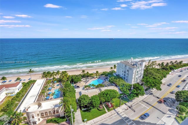 1905 N Ocean Boulevard PHB, sold in Shore Club Condo, Fort Lauderdale, FL