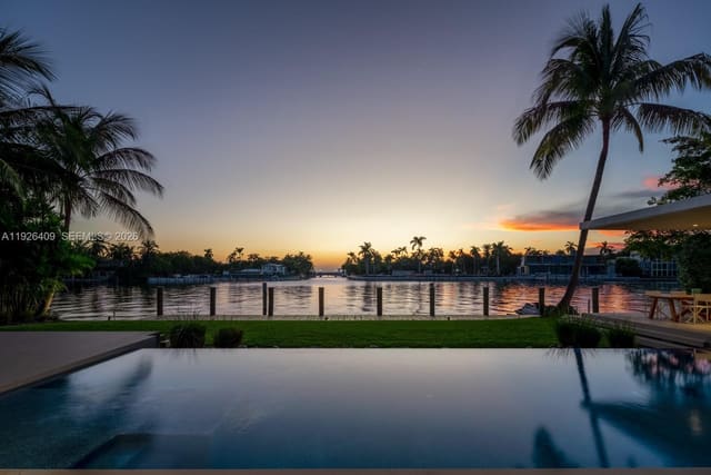 6480 Allison Road, sold in Indian Creek Sub, Miami Beach, FL