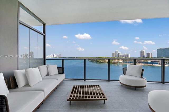 1135 103rd Street PH4, sold in Onda Residences, Bay Harbor Islands, FL