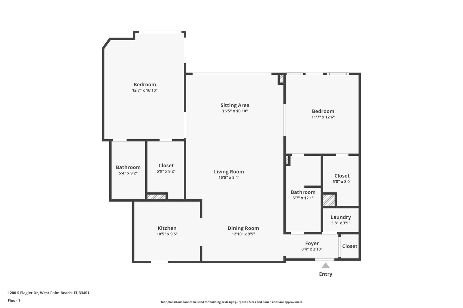 1200 S Flagler Drive 1602 — photo 3