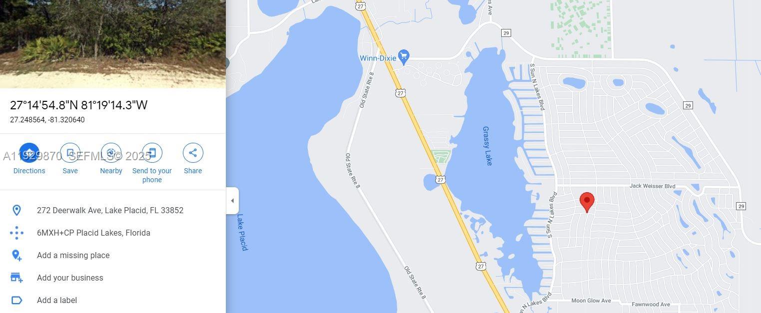 272 Deerwalk Avenue, Lake Placid, FL 33852, Lake Placid