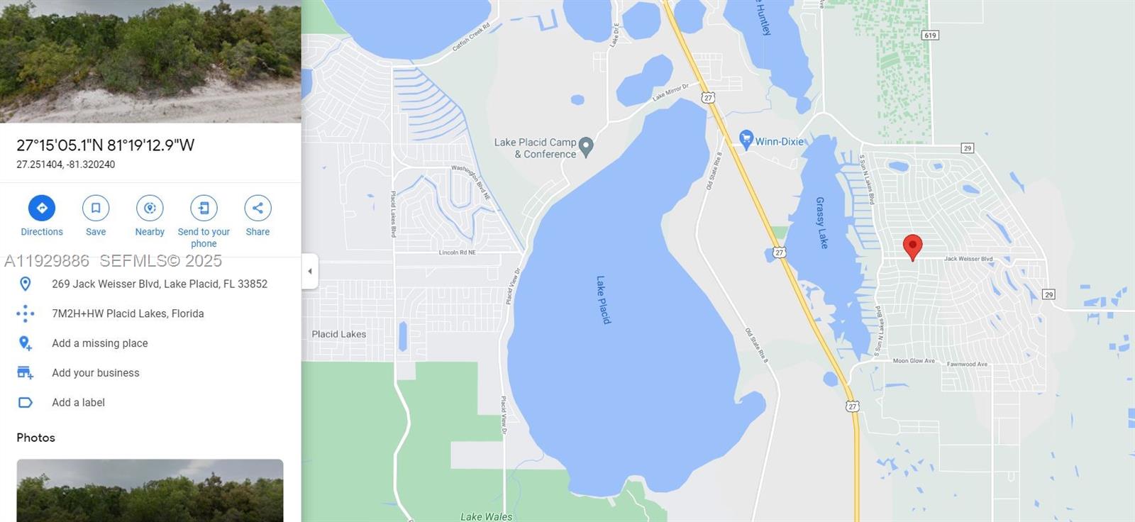 269 Jack Weisser Boulevard, FL 33852, Lake Placid