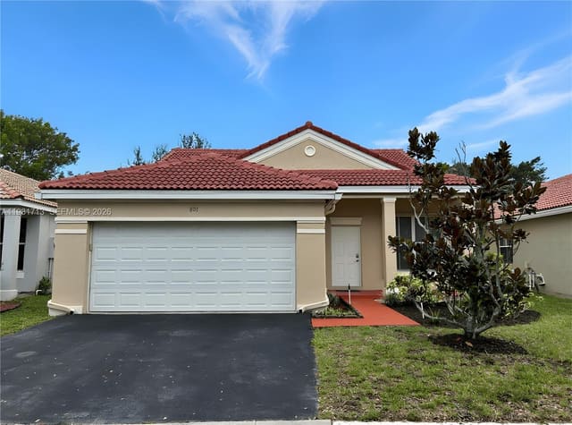 807 Sand Creek Circle, sold in Sector 3 - Parcels C D E, Weston, FL