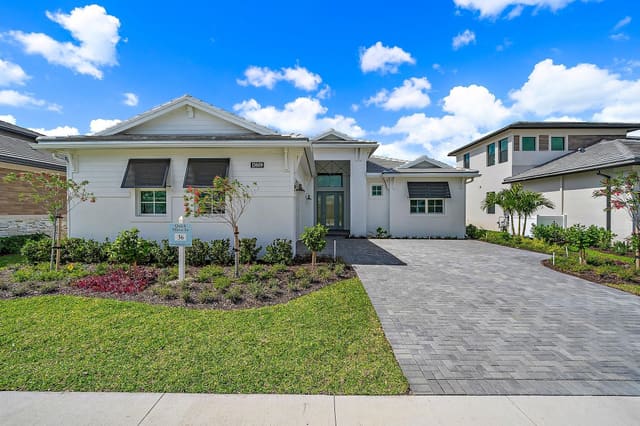 13609 Le Christine Drive, sold in L'Ambiance At Avenir, Palm Beach Gardens, FL