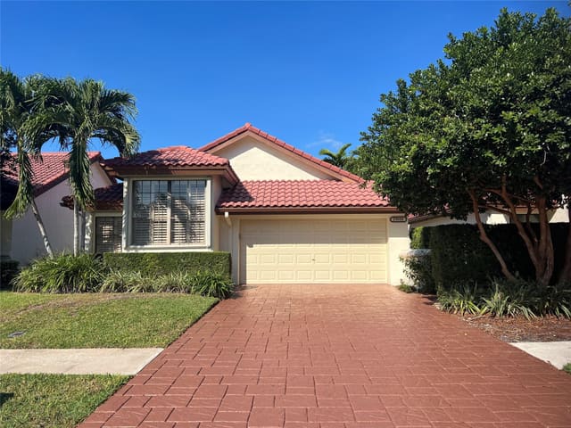 21856 Town Place Drive, sold in Town Place Club Villas, Boca Raton, FL
