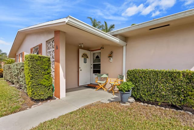 2747 Dudley Drive E A, sold in Cresthaven, West Palm Beach, FL