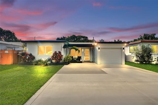 1450 NE 180th Street, sold in Fulford By Sea Sec L, North Miami Beach, FL