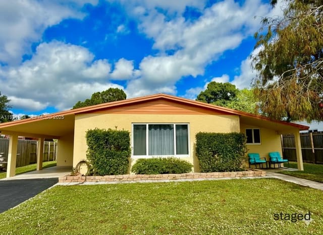 7241 S Arthur Street, sold in Boulevard Estates, Hollywood, FL